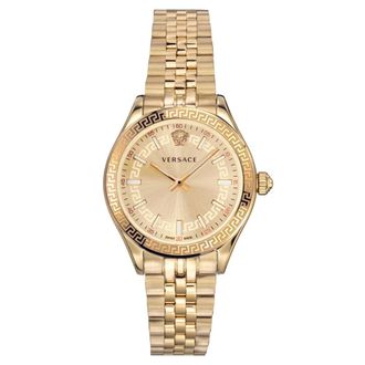 Versace Hellenyium Virtus - Dames - Horloges - Geel - ONE Size - Accessoires