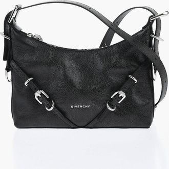 Givenchy Borsa Hobo VOYOU in Pelle Martellata con Tracolla Removibile Givenchy