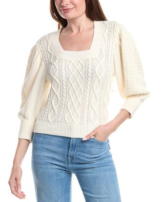 Joe's Joes Jeans Puff Sleeve Sweater