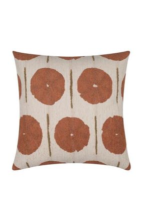 Elaine Smith Solstice Jacquard Indoor & Outdoor Woven Accent Pillow in Papaya at Nordstrom, Size 20X20