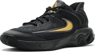 Nike Giannis Immortality 4 Mens Basketball Shoes Black/Metallic Gold : 10.5 M, Textile