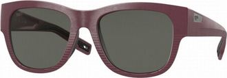 Costa Womens 6S9084-908401-55 6S9084 55 908401 Caleta Sunglasses - Dark Red - One Size