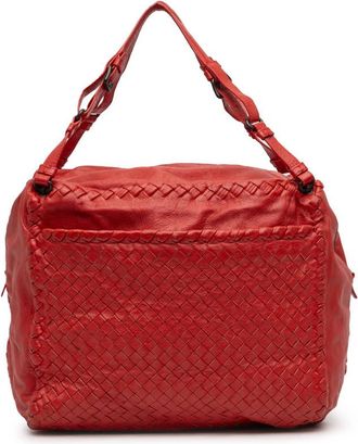 Bottega Veneta Pre-owned Bottega Veneta Nappa Intrecciato Cube Tote Ladies B00015204U