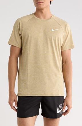 Nike Heathered Hydroguard Swim T-Shirt in Parachute Beige at Nordstrom Rack, Size X-Large