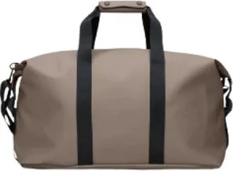 Rains Hilo Weekend Bag - unisex - Tassen - Beige - Maat: ONE Size Poliester