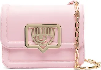 Chiara Ferragni Eyelike shoulder bag - women - Polyester/Polyurethane Resin/Polyester - One Size - Pink
