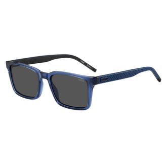 HUGO BOSS HG 1392/S Pjp(Ir) Sunglasses - male - Hugo - Sunglasses - Blue - 55 MM - Accessories