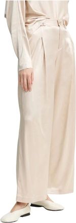 &Aacute;eron Dames, Broeken, Beige, Maat: XS Spandex