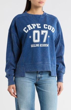 Vinyl Icons Cape Cod Sailing Sweatshirt in Navy at Nordstrom Rack, Size X-Small