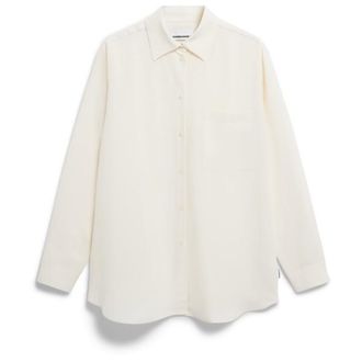 Armedangels Maalgaa Lino Bluse f&uuml;r Damen | wei&szlig;