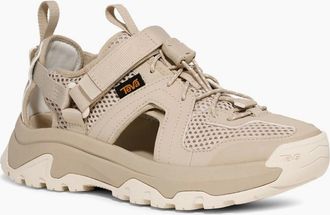 Teva Womens Teva Hurricane XLT3 Closed-Toe Womens Oyster Sandals - Grey - Size: 6