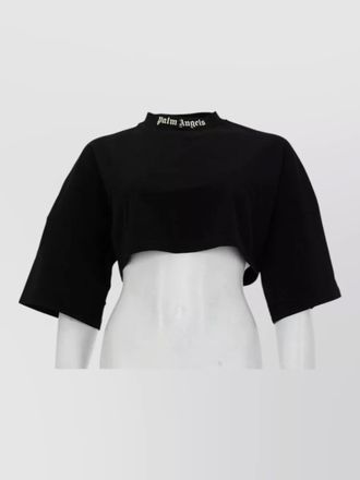 Palm Angels cropped t-shirt