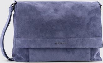 Orciani Borsa a tracolla in camoscio Orciani