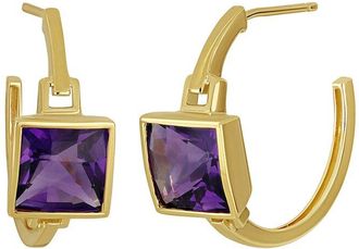 Bony Levy 14K 4.55 Ct. Tw. Amethyst Earrings