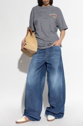 Dsquared2 T-shirt Capsule Summer Lovers, Womens, Navy Blue