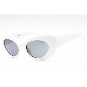 Versace Grey Oval Ladies Sunglasses VE4456U 314/1 52