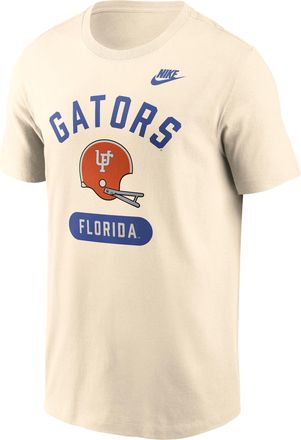 Nike Florida Legacy Arch Helmet Nike Mens College T-Shirt in White | N19915AUFV-FMQ