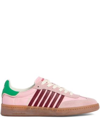 Dsquared2 striped boxer sneakers - Pink