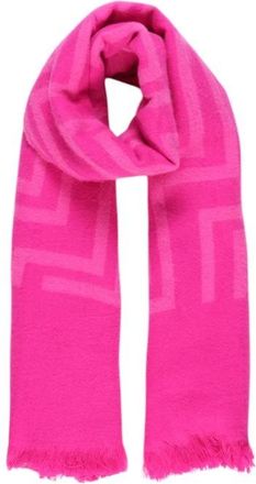 Only Onlsadie Graphic Cc Scarf - Dames - Wintersjaals - Roze - ONE Size - Accessoires