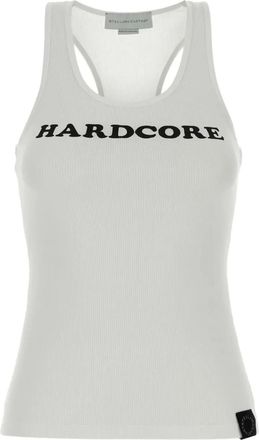 Stella McCartney Tanktop met tekst - Wit