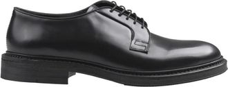 Rolando Sturlini Zwarte Leren Rubber Samenstelling Schoenen - Heren - Nette schoenen - Zwart - 39 EU - Leer - Schoenen