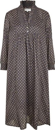 Lollys Laundry Midi Jurken - Dames - Casual kleedjes - Veelkleurig - M - Kleedjes