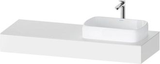 Duravit Duravit - Consola Qatego, 1400x550x170mm, Con Recorte A La Derecha