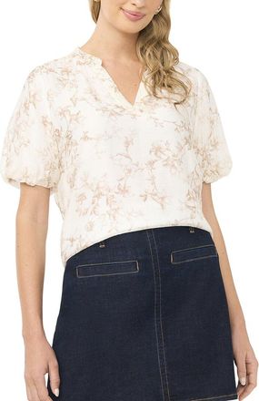 Vince Camuto Puff Sleeve Blouse