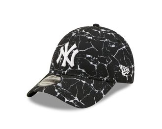 New Era New York Yankees - - Cap hat Baseball Cap - 9Forty - Adjustable Curved Visor Team Logo - Black