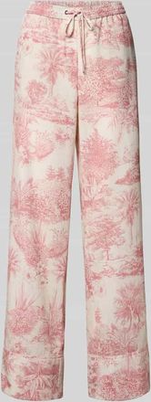 Seductive Stoffhose mit elastischem Bund Modell VIOLETTA in Rosa, Gr&ouml;&szlig;e 32