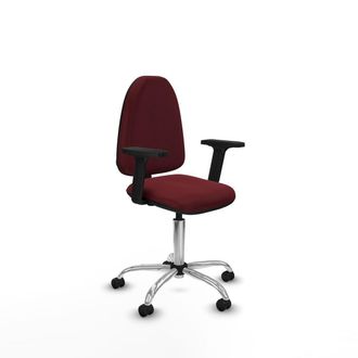 Piqueras y Crespo Piqueras Y Crespo A&yacute;na Silla De Oficina Granate Confortable