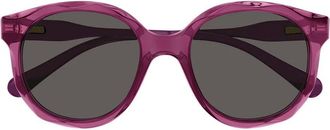 Chlo&eacute; Sunglasses Cc0019 S 003 Pink/Grey Kids