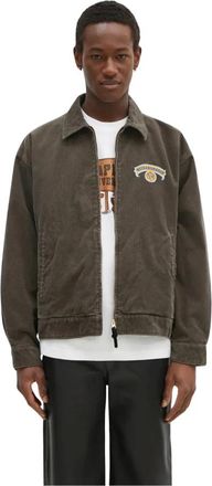Neighborhood Jassen, Heren, Groen, L, Katoen, Corduroy Jacket