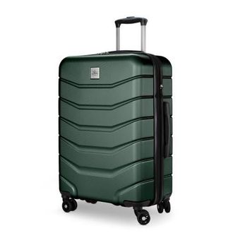 Skyway Silverton Hardside Expandable 24 Medium Checked Luggage in Thyme at Nordstrom