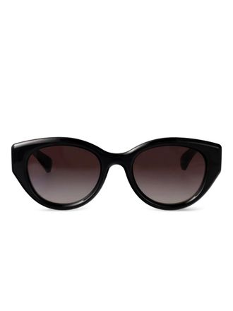 Gucci Occhiali da sole GG cat-eye - Nero