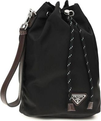 Prada Mens Black Recycled Polyamide Accessories