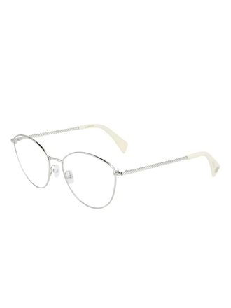 Lanvin Bril met rond montuur - Grijs