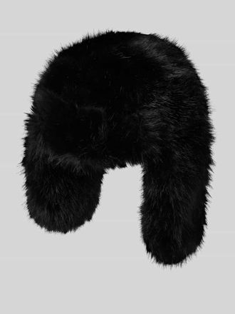 Pieces Mütze in Kunstfell-Optik Modell RIMMI AVIATOR in Black, Größe 1