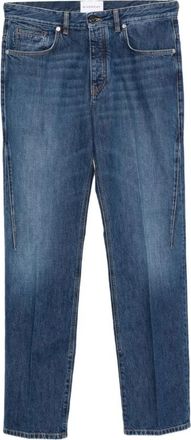 Givenchy Blauwe Straight Leg Jeans - Heren - Regular Fit Jeans - Blauw - W32 - Jeans