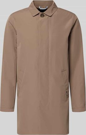 Matinique Kurzmantel mit verdeckter Knopfleiste Modell miles in Camel, Gr&ouml;&szlig;e XXXL