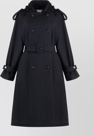 Bottega Veneta wool double-breasted trench coat
