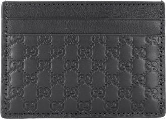 Gucci Card Case Microguccissima Black 262837-BMJ1N-1000