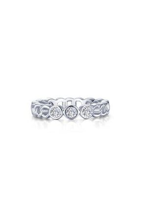 Lafonn Simulated Diamond Eternity Ring in White at Nordstrom Rack, Size 7