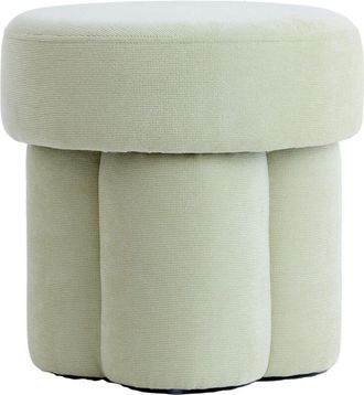 Light & Living Puff Curtea En Suave Color Verde - &Oslash;42x43 Cm - Light&living