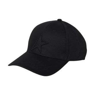 Golden Goose Star Baseballpet - unisex - Petten - Zwart - ONE Size - Katoen - Accessoires