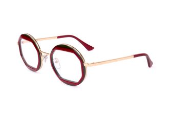 Marni Womens 50mm Red Army Green Opticals