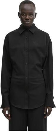 Worst Behavior Dorea Shirt - Dames - Overhemden - Zwart - L - Polyester - Overhemden