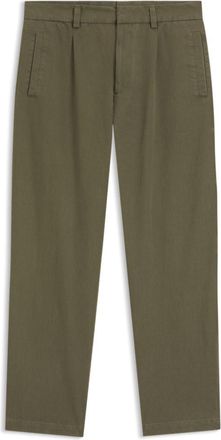 HUGO BOSS Modern-fit trousers in cotton-blend twill