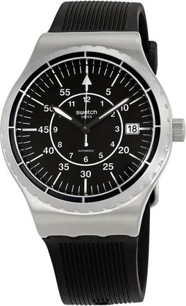 Swatch Sistem Arrow Black Dial Mens Watch YIS403
