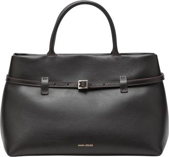 Manu Atelier Le Cambon 35 - Dames - Shoppers - Bruin - ONE Size - Leer - Tassen